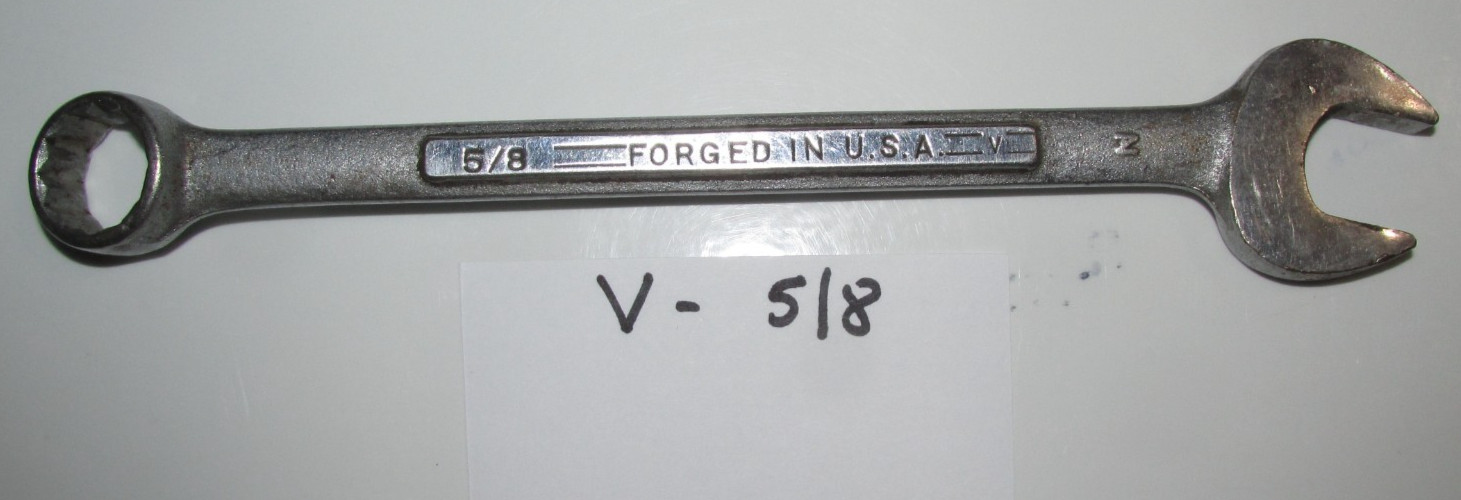 Craftsman Combination SAE 12 Point Wrench V Series 5/8"