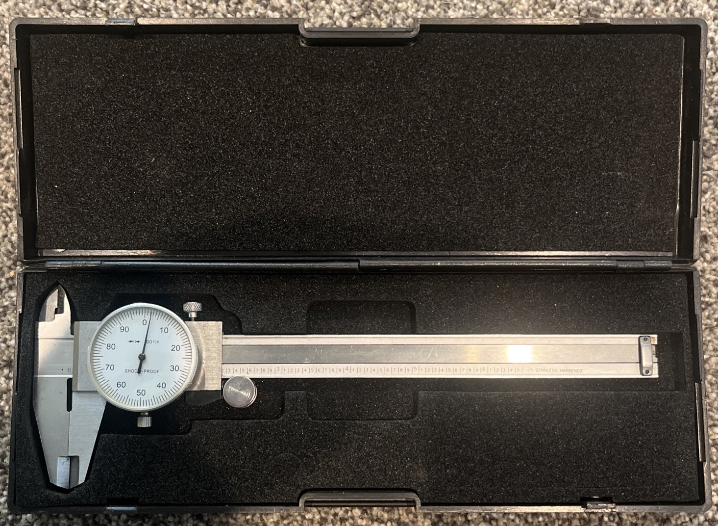 Pro-Tech 6 Inch Dial Caliper No. 5613 Quality Tools New!!