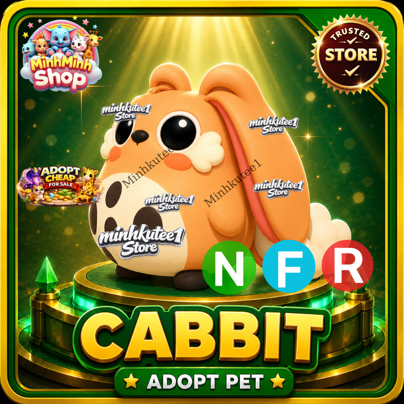 🐰 Neon Cabbit (NFR Fly Ride) – Adopt Pet | Get Now & Fast Delivery ⚡