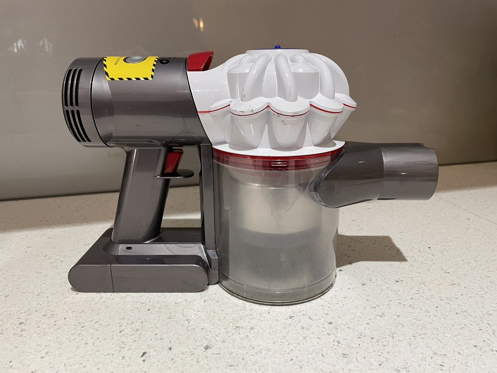 Dyson V7 Cord Free White Vacuum Cleaner- MainBody Only