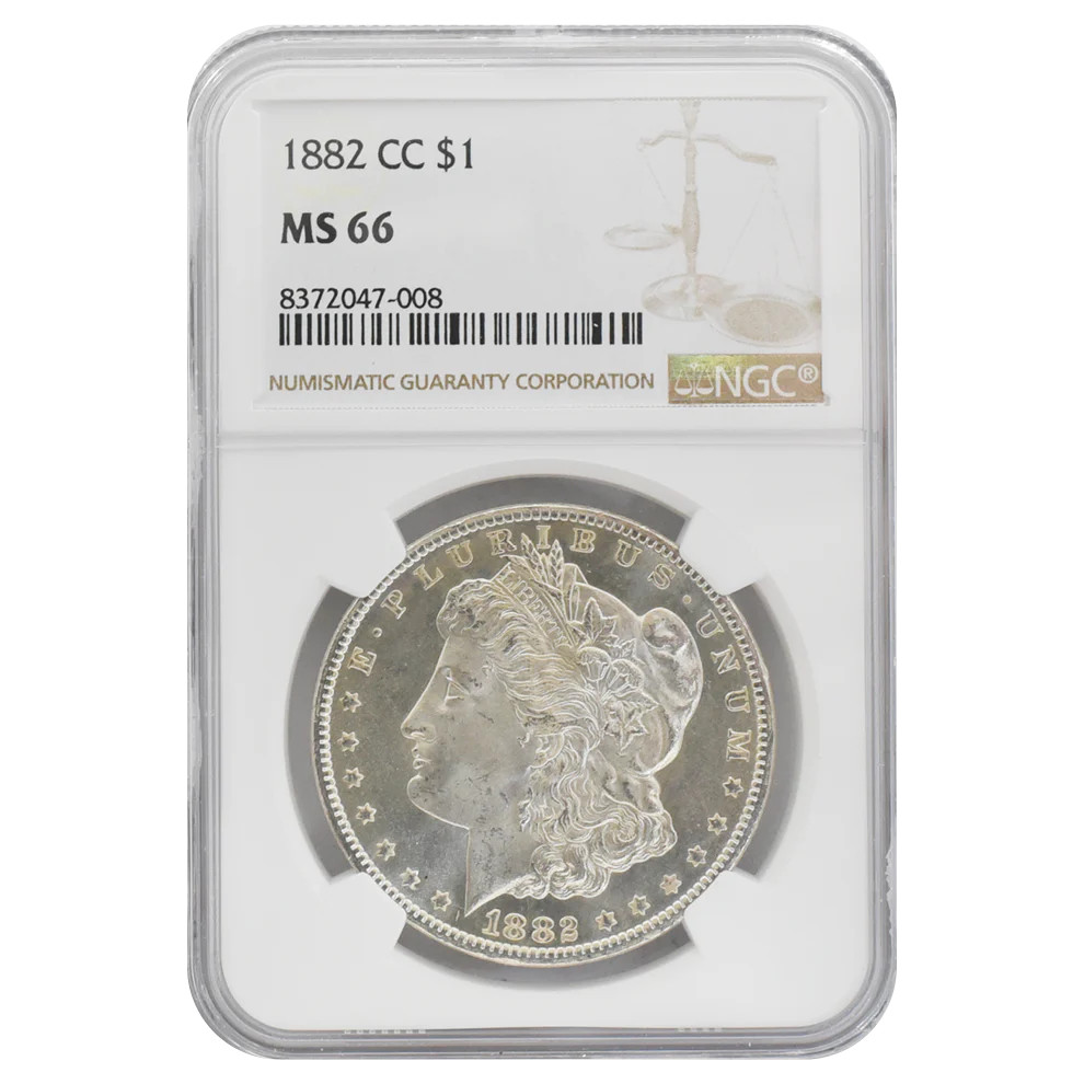 1882-CC Morgan Dollar MS66 NGC