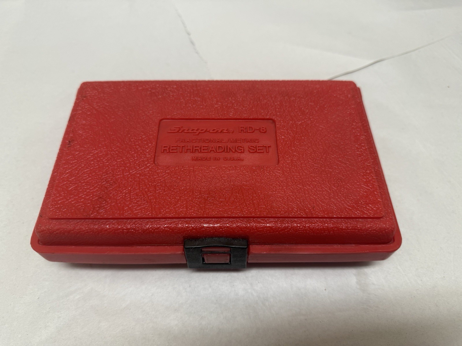 Snap-On USA SAE & Metric Bolt Thread Rethreading Rethreader Die Set RD-8