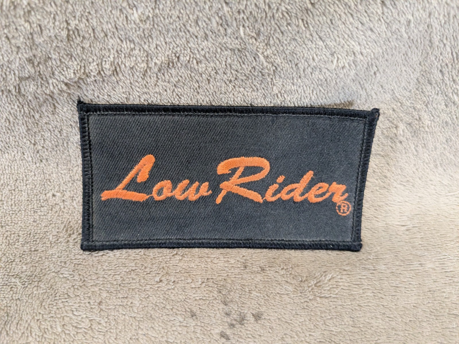 Vintage Harley Davidson Patch Low Rider 80s Biker Patches Motorcycle Club HOG