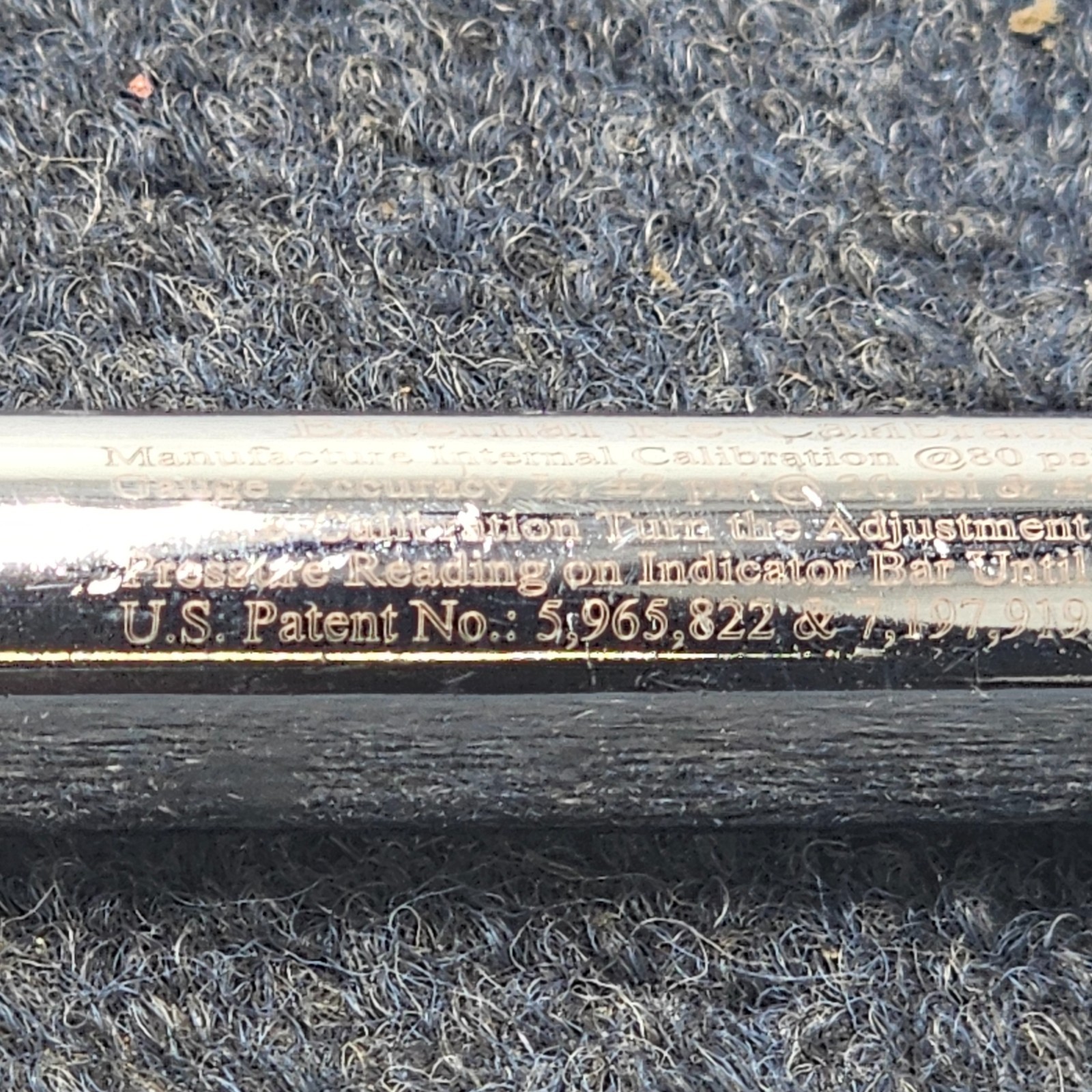 Internal Calibration 12" External Re-Calibration Service Tire Gauge
