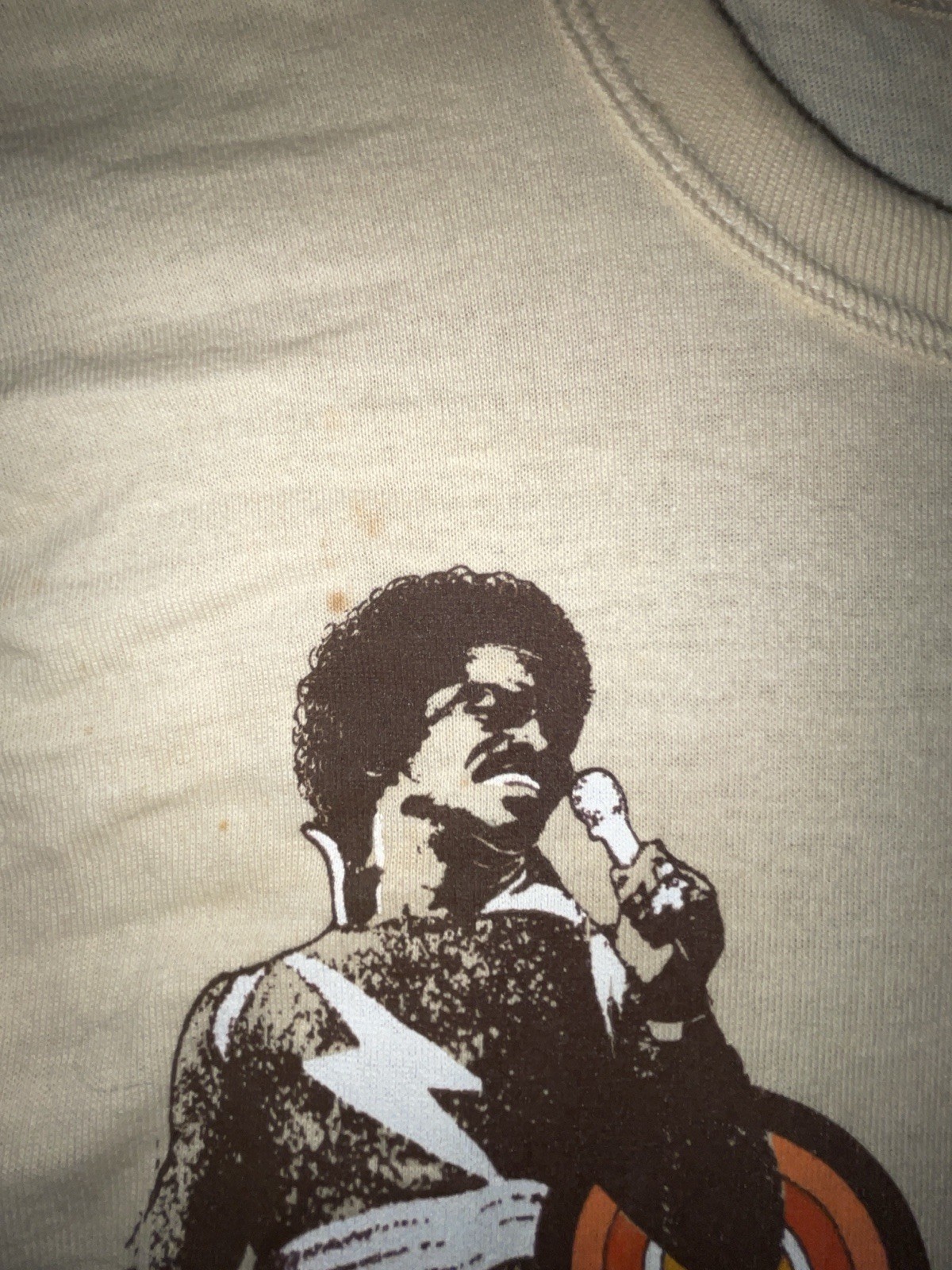 Old Stock Original James Brown Future Shock Concert Tee
