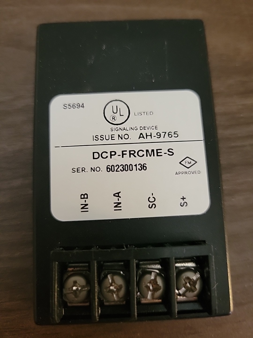 HOCHIKI DCP-FRCME-S Fast response contact monitoring module EUC LOC BIN-126