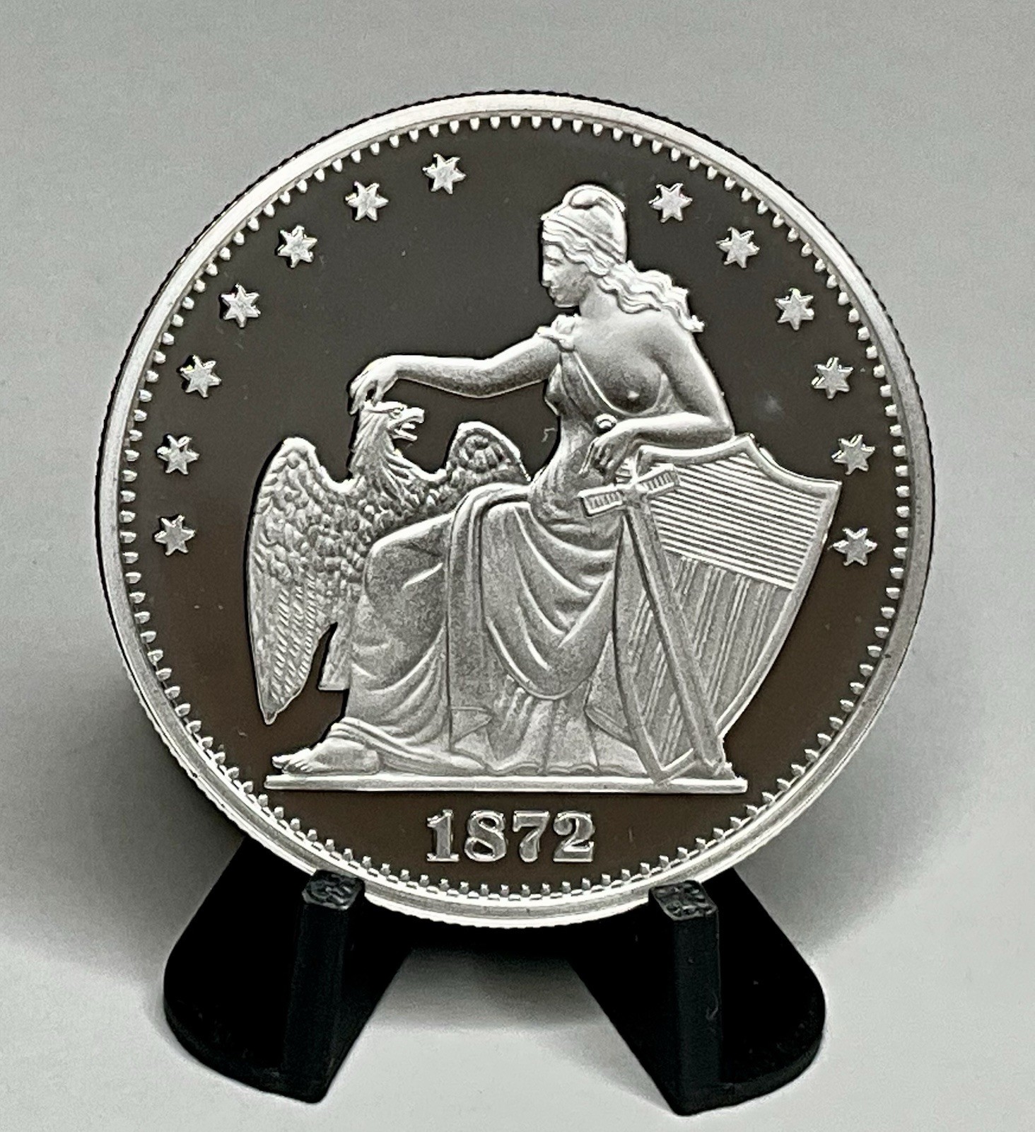 (2014)-1872 Amazonian Proof, Minted by Grove Mint
