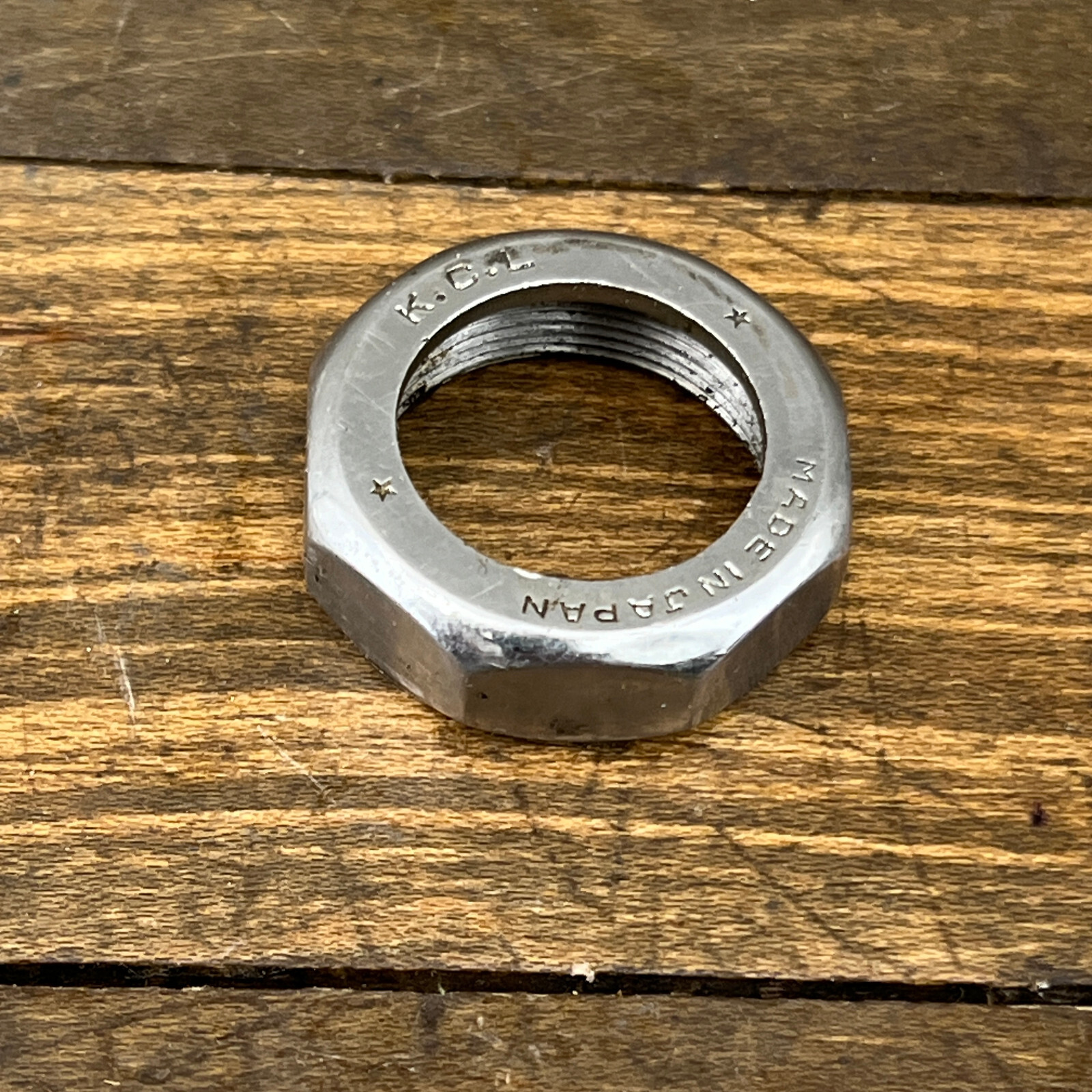 Kuwahara HeadSet Top Nut KCL Old School BMX Vintage  Made Japan 1" Cap