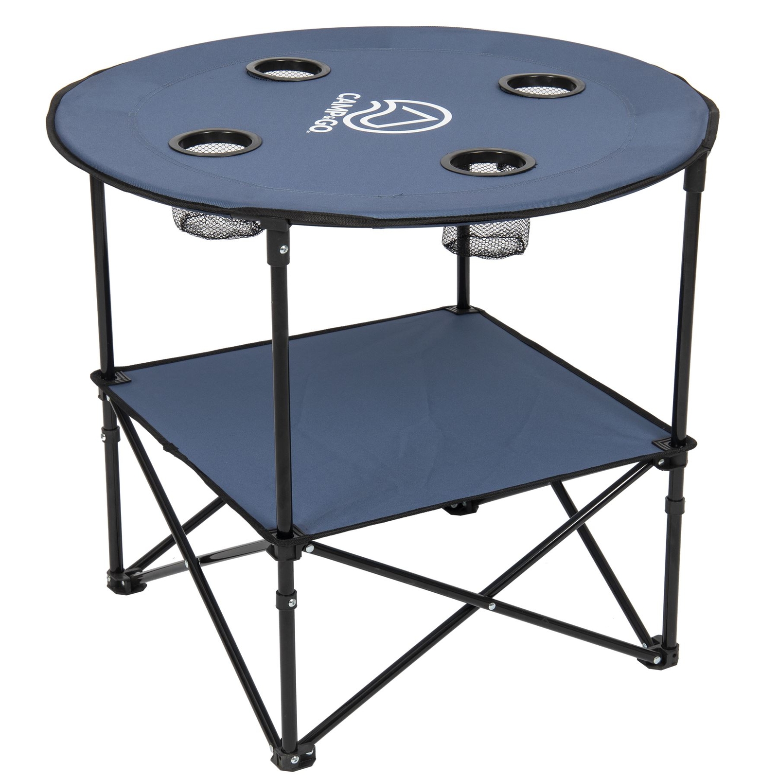 28" ROUND FABRIC TABLE MOSS