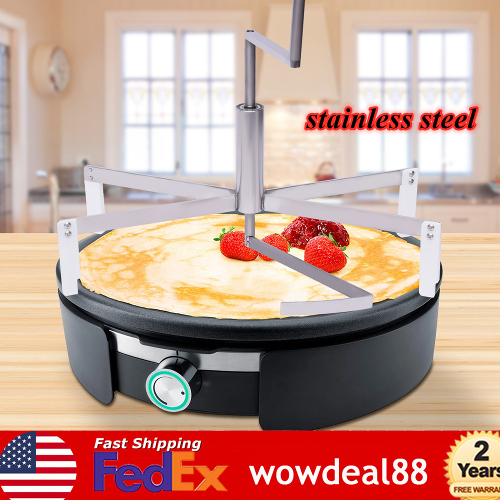 Spreader Tool Pancake Making Machine Commercial Stainless Steel Crepe Maker