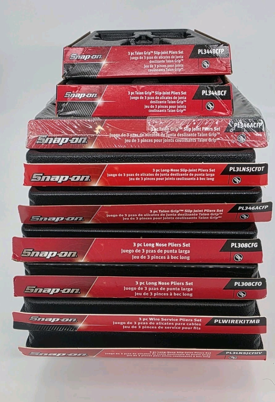 snap on empty cases of Pliers