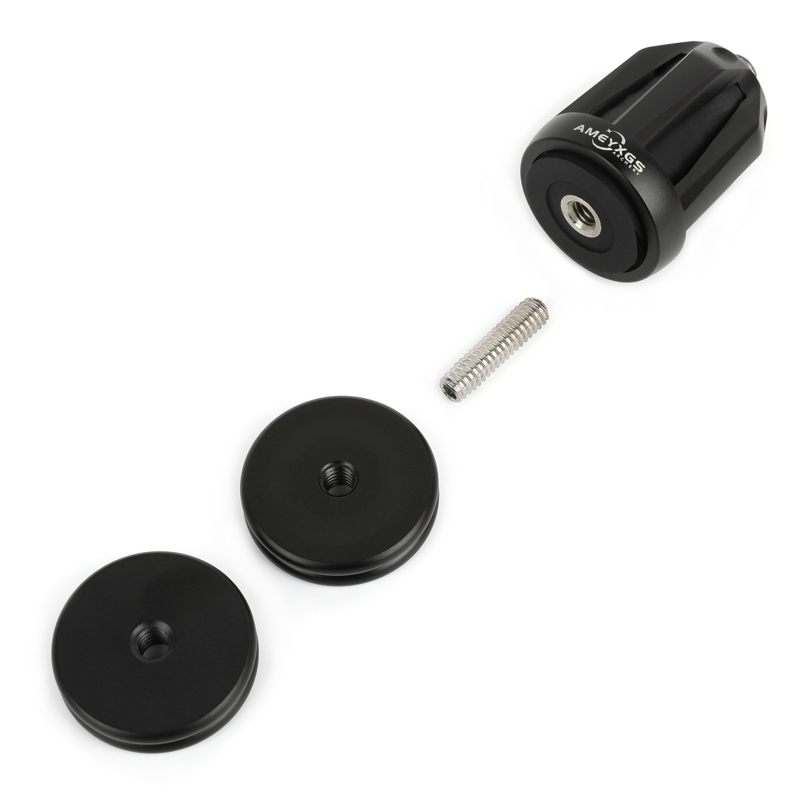Compound Bow Riser Alloy Stabilizer Shock Absorber Silencer Shooting Target