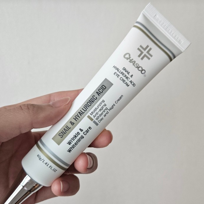 CHASCO Snail & Hyaluronic Acid Eye Cream 40g Eye Treatment Korean Cosmetics NEW