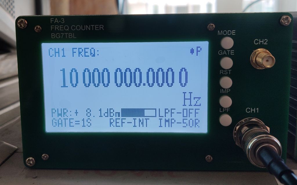 FA-3-3G Frequency Counter 1Hz-3GHz Frequency Meter 11Bit/Sec FREQ COUNTER