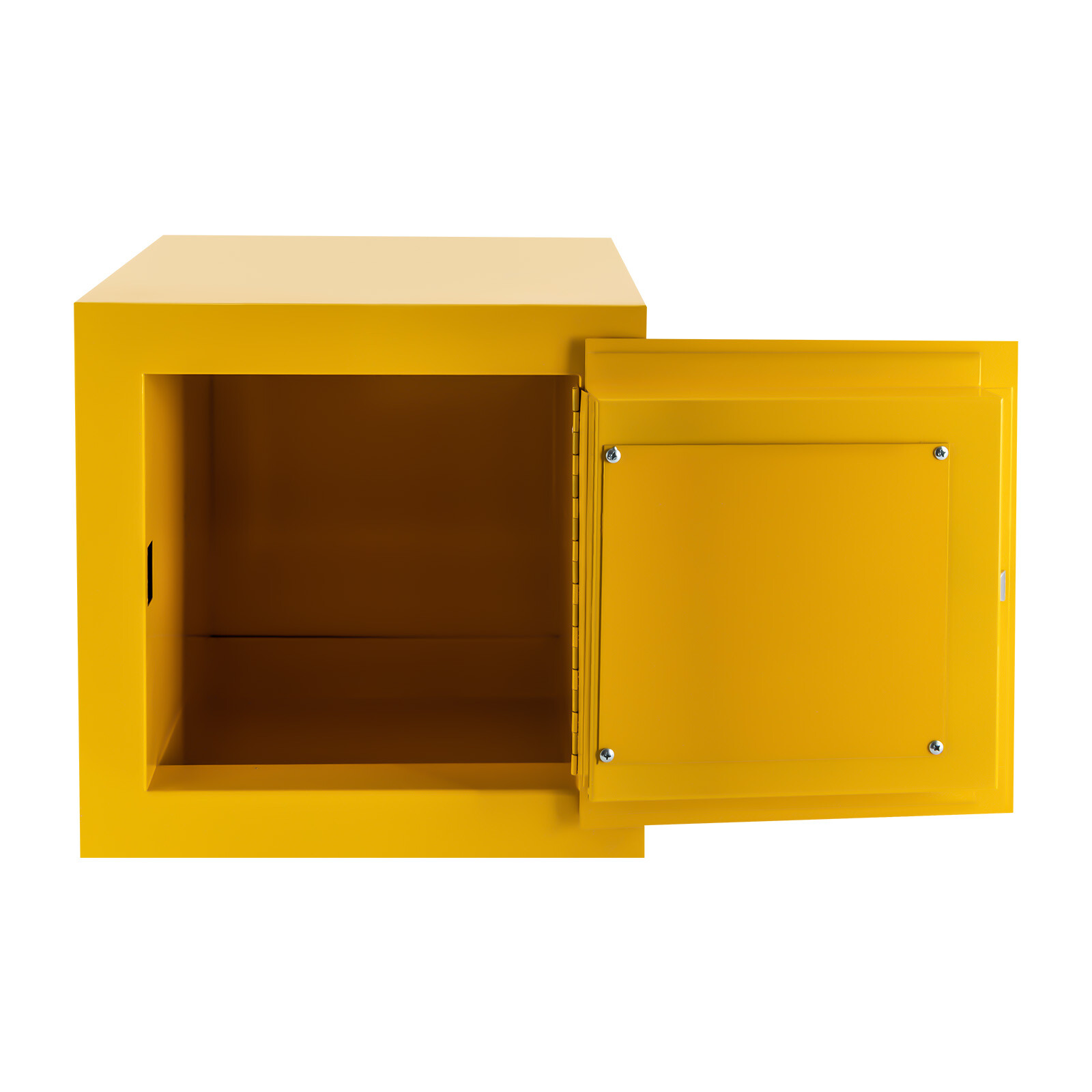 2Gal Flammable Cubic Hazardous Storage Cabinet Fireproof & Leakproof Liquid Bin