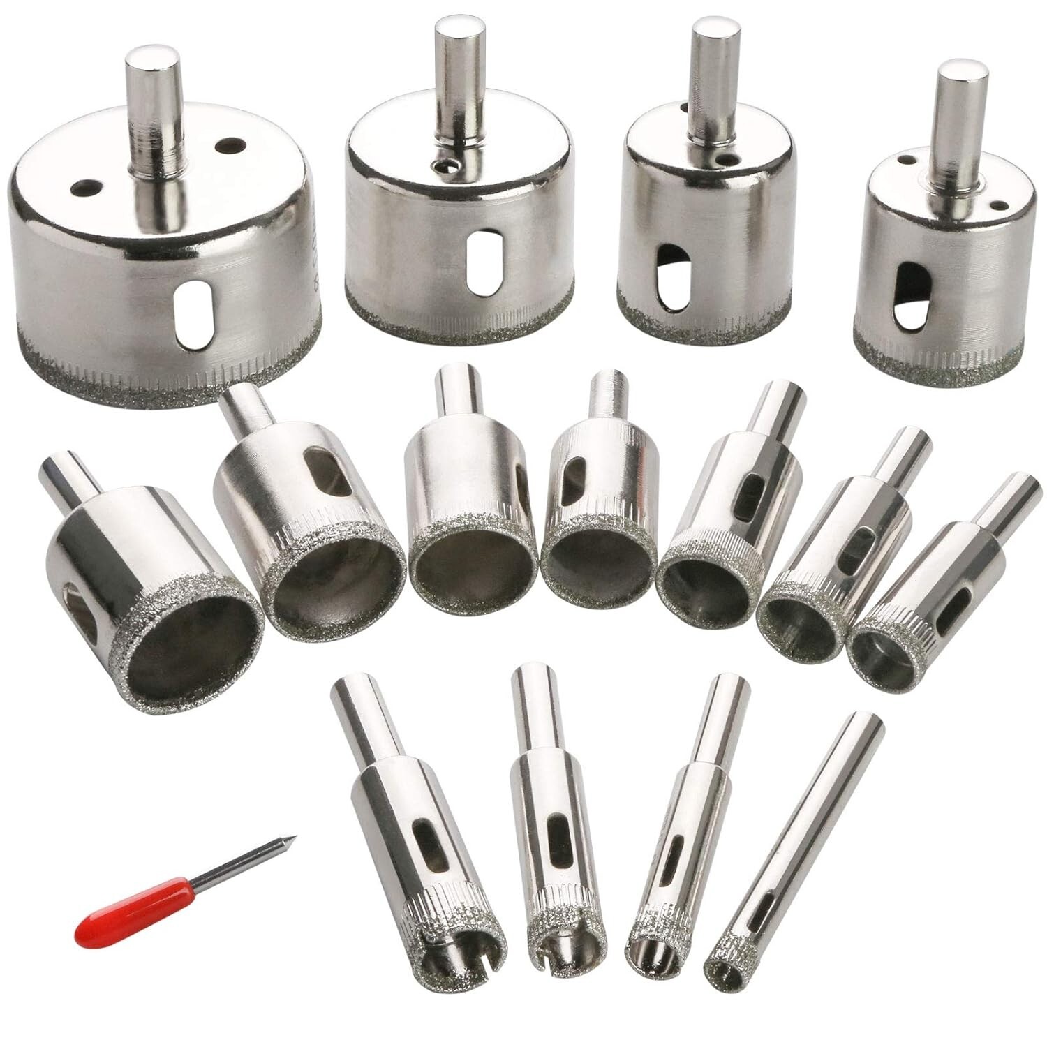 Brocas Para Ceramica Marmol Y Vidrio Recubiertas Con Diamante Para Cortes Finos