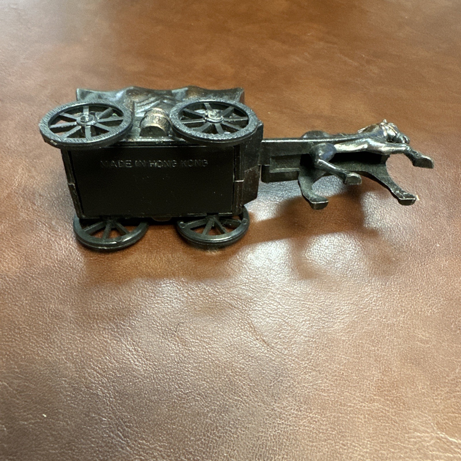 COVERED WAGON & HORSE PENCIL SHARPNER