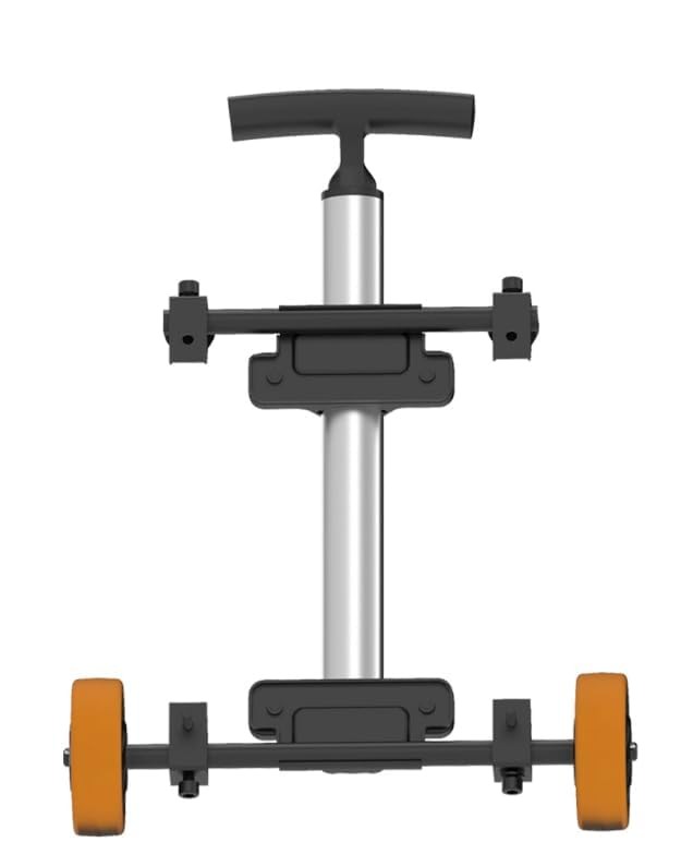 Wheel Kit For Portable Generators with Extending Telescopic Handle, Never-Fla...
