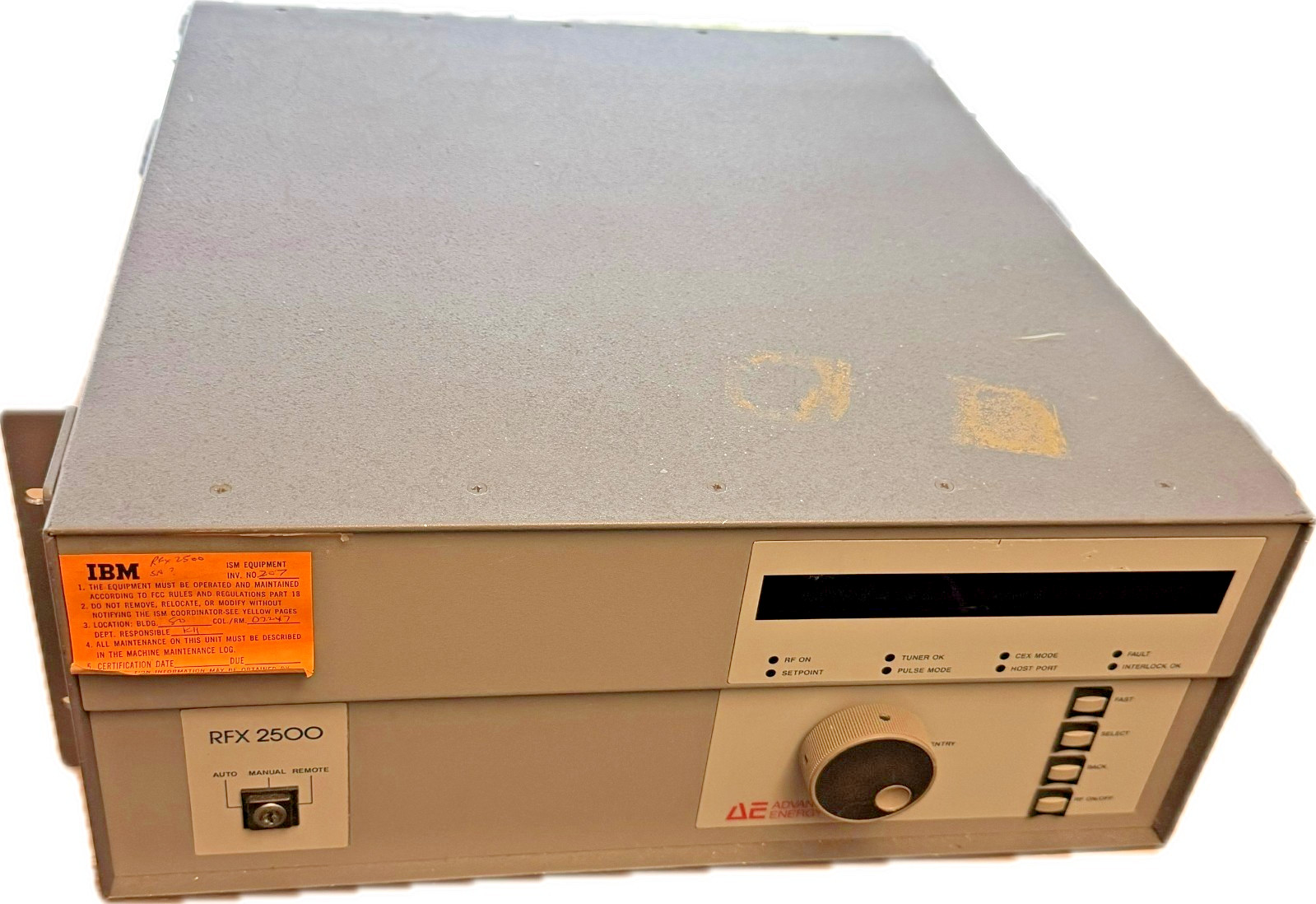 Advanced Energy RFX 2500 RF Generator