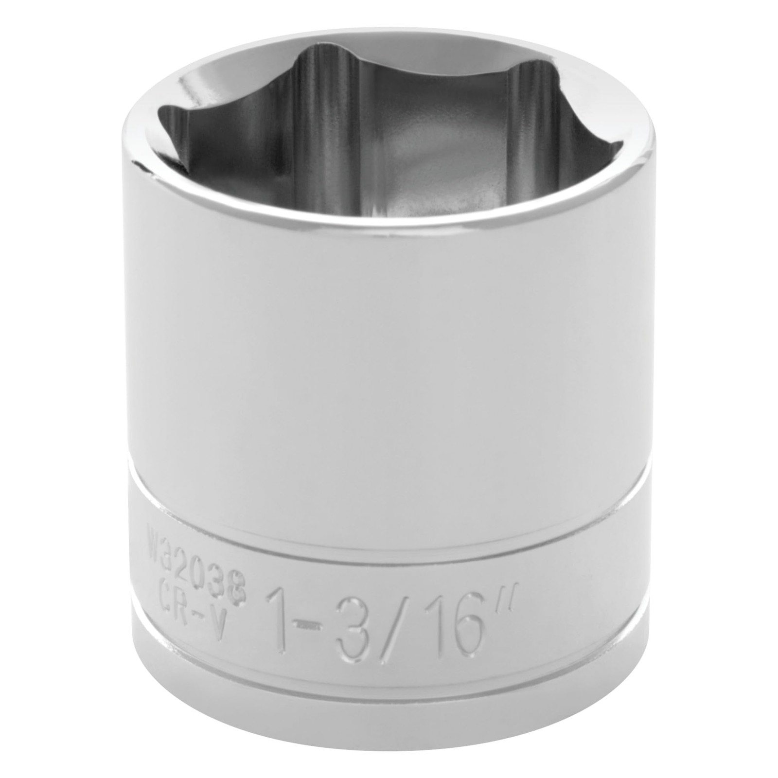 Performance Tool W32038 1/2 Drive 6-Point Socket, 1-3/16
