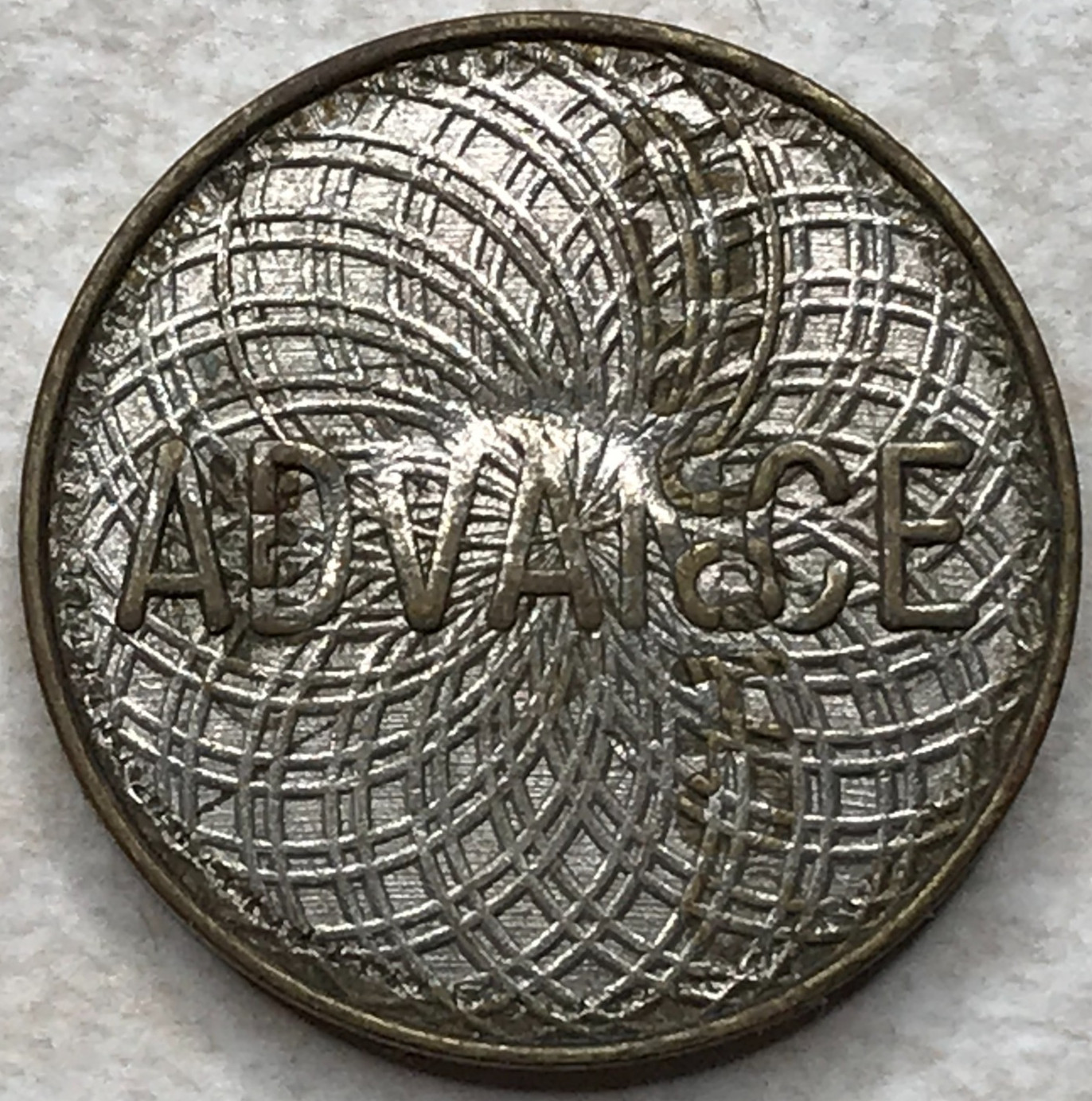 Advance Schooner Overstruck Minnesota MN Token T4850