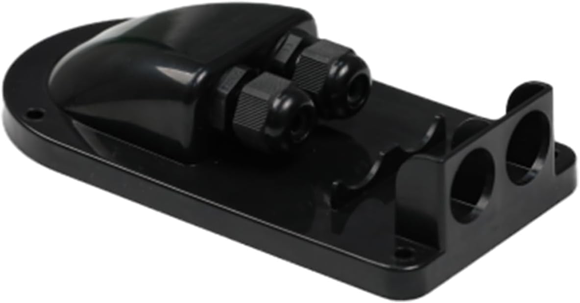 Solar Double Cable Entry Gland Weatherproof & UV-Resistant ABS Material for All