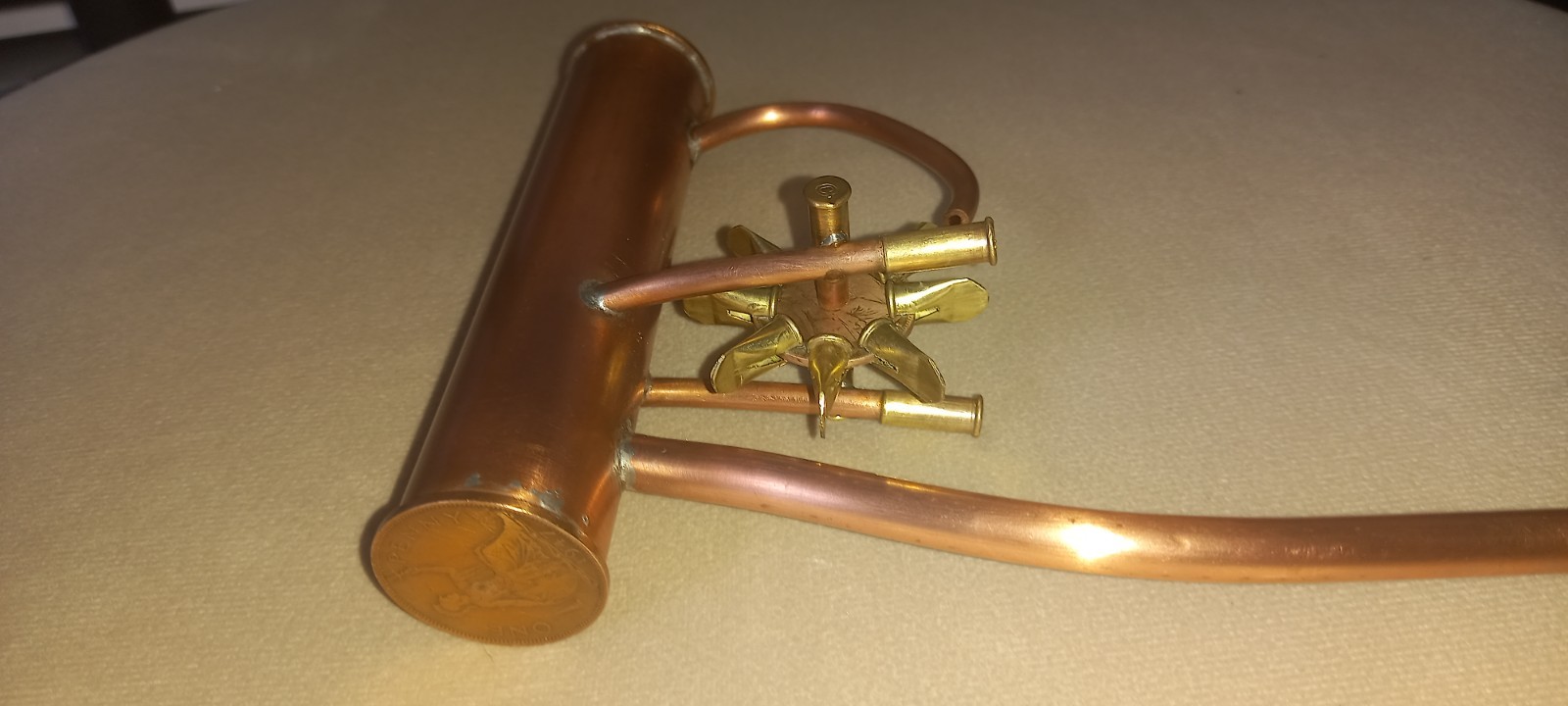 Prank Pipe Talcum Powder. Steampunk
