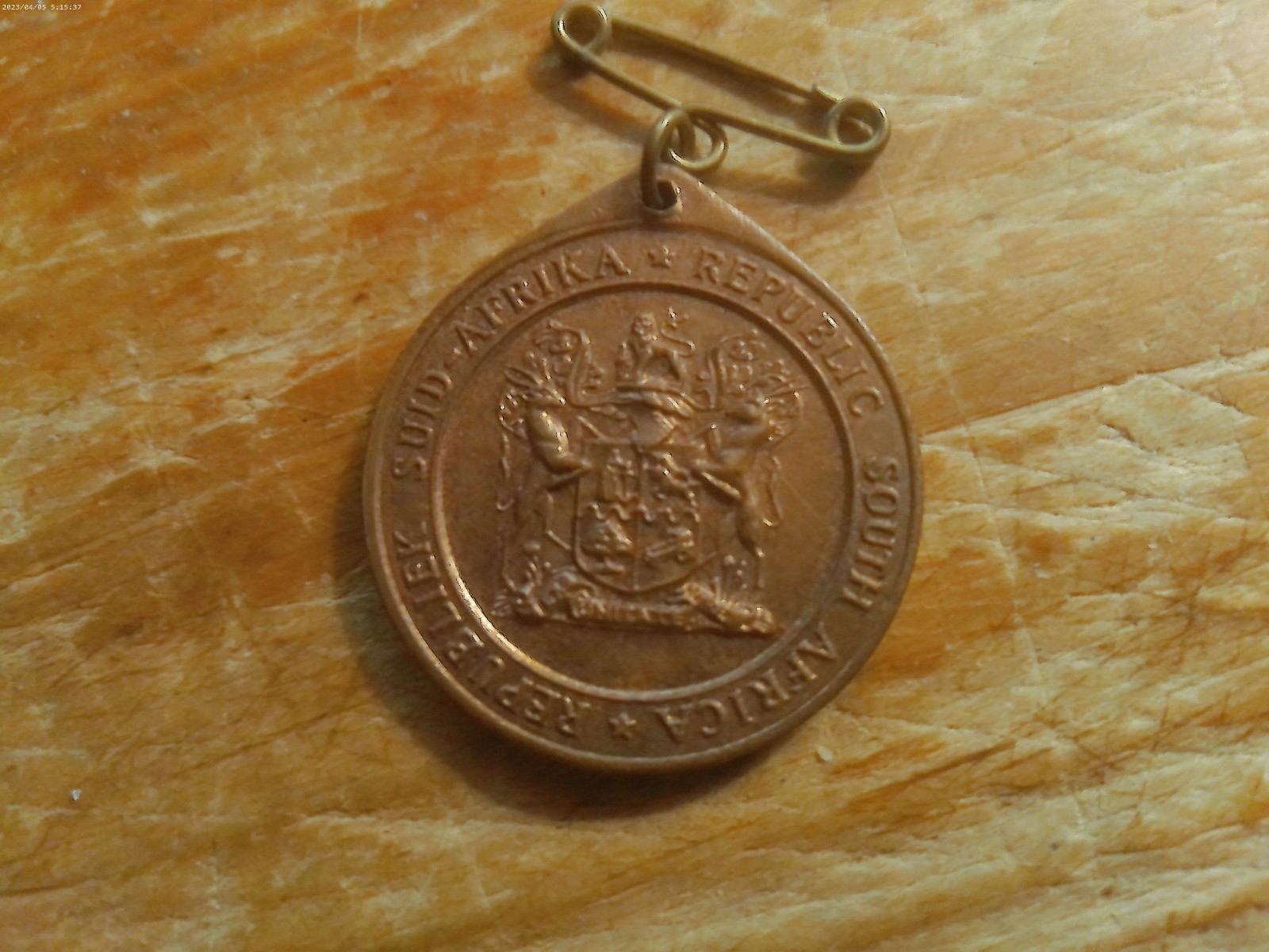OLD SOUTH AFRICA MEDAL