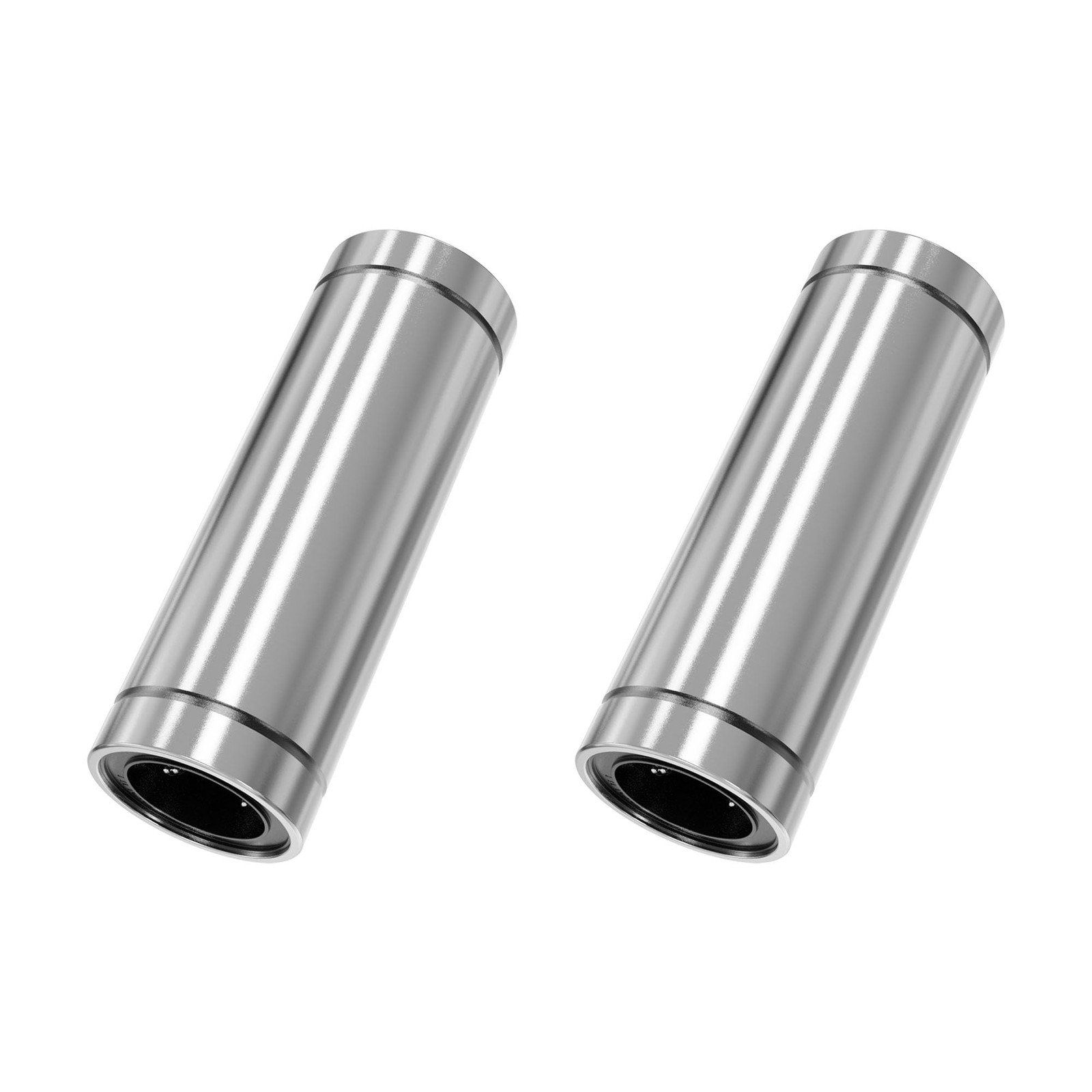 Skweawert 2PCS LM8LUU Linear Ball Bearings, 8mm Bore Dia, 15mm OD, 45mm Lengt...