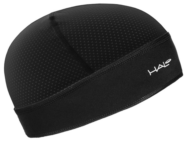 Halo Headband Skull Cap - Black