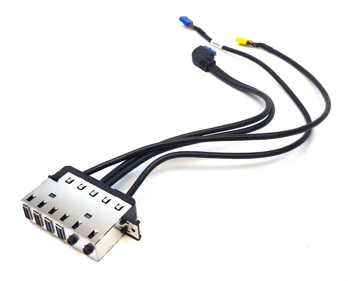 HP Z230 MT MiniTower PC Front USB 2/3 Audio I/O Panel 731746-001