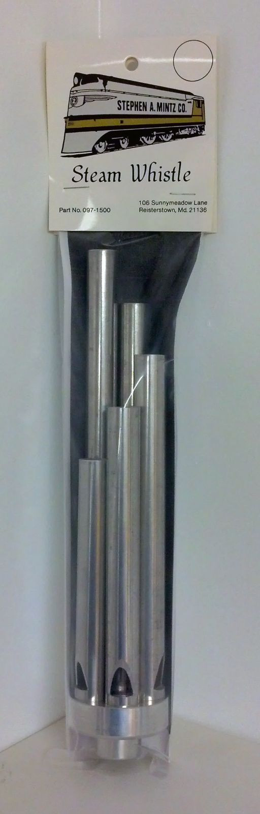 Train / Steam Whistle 5 Tube Aluminum Professional Quality -Standard Base