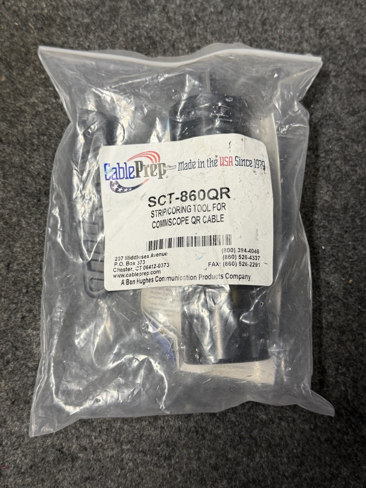 SCT-860QR Cable Prep Coring and Stripping Tool