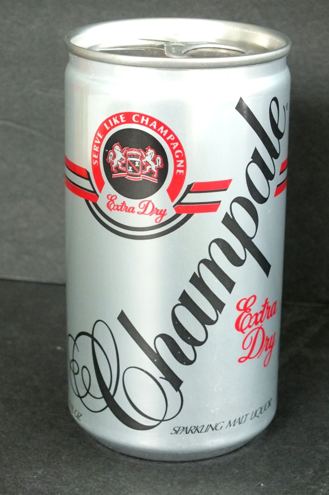 Champale EXTRA DRY PULL TAB ALUM - AIR FILLED-  BEER CAN CHAMPALE INC TRENTON NJ
