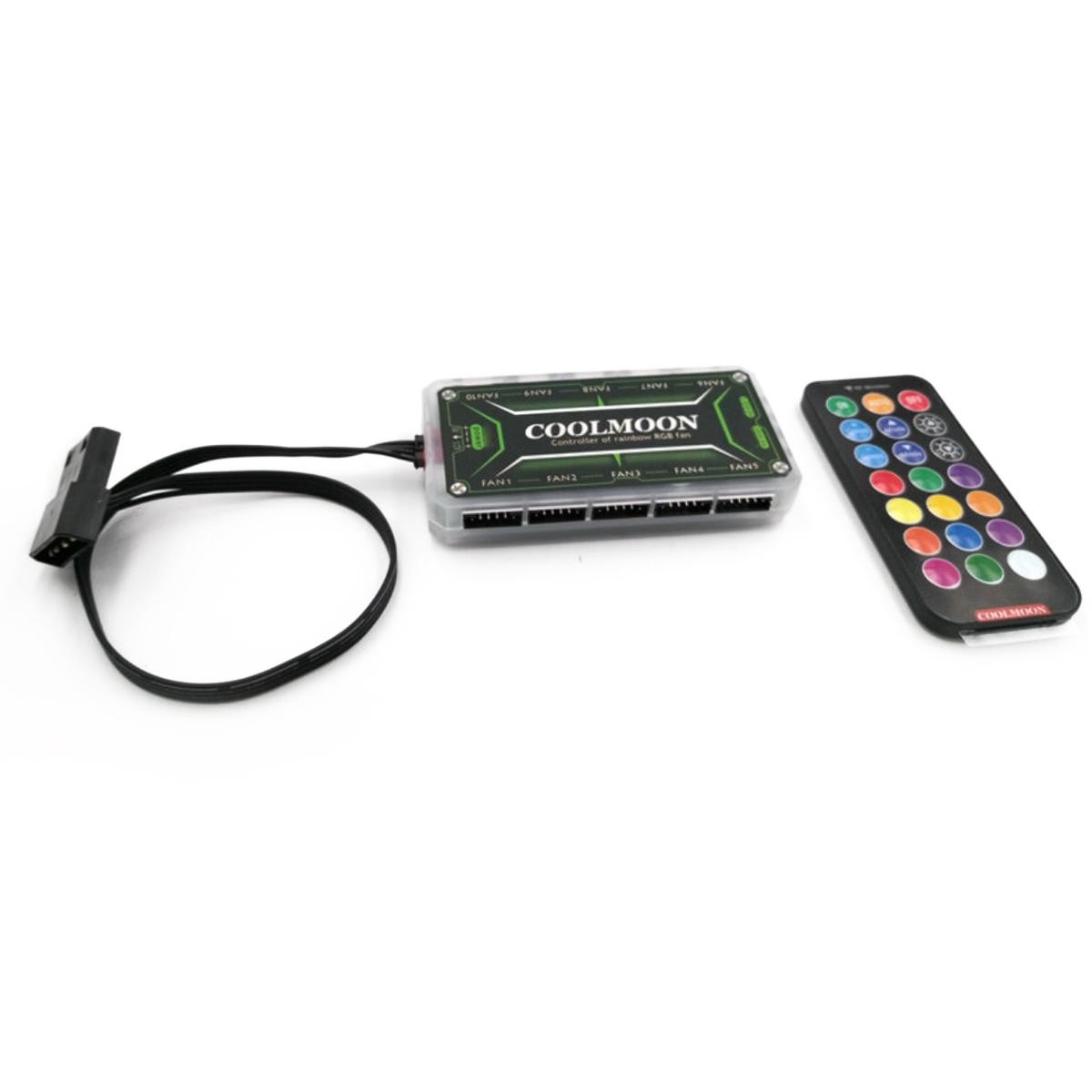 Remote Control Controller With Cable For RGB Cooling Fan Intelligent Controller
