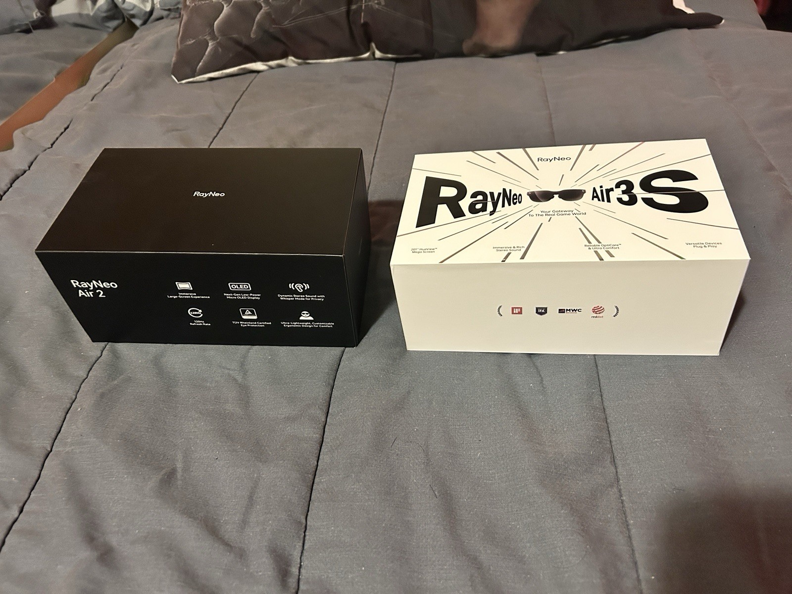 RayNeo air 2 and RayNeo air 3S