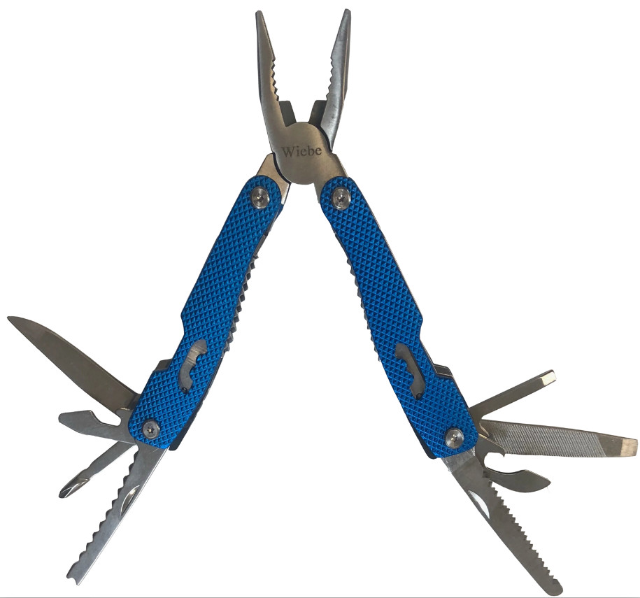 Wiebe Sidekick Multi-Tool Knives Pliers Screwdrivers Cutters Ruler File