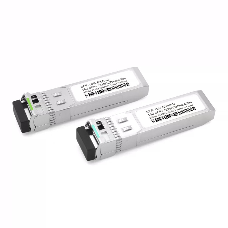 A Pair 10G Bidi SFP+ Transceiver, for Cisco SFP-10G-BX40D-I, 1270nm/1330nm 40km