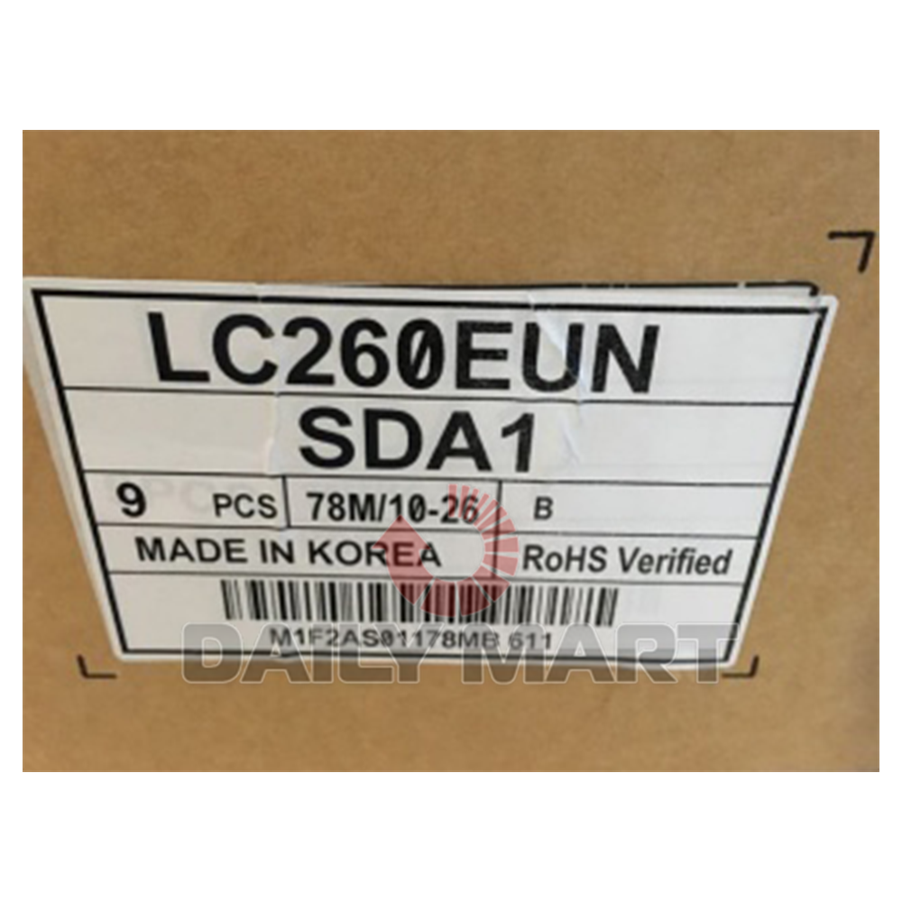 Used & Tested LG LC260EUN-SDA1 LCD Panel 26" 1920*1080