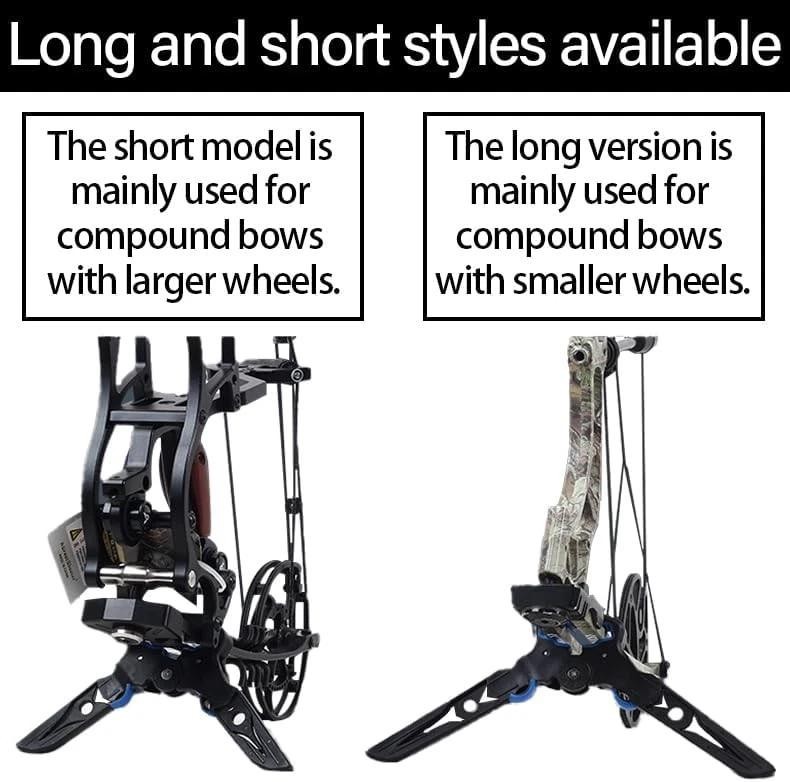 Bow Stand for Compound Bow Arrow Eight Bow Holder Composite Archery Rubber Holde