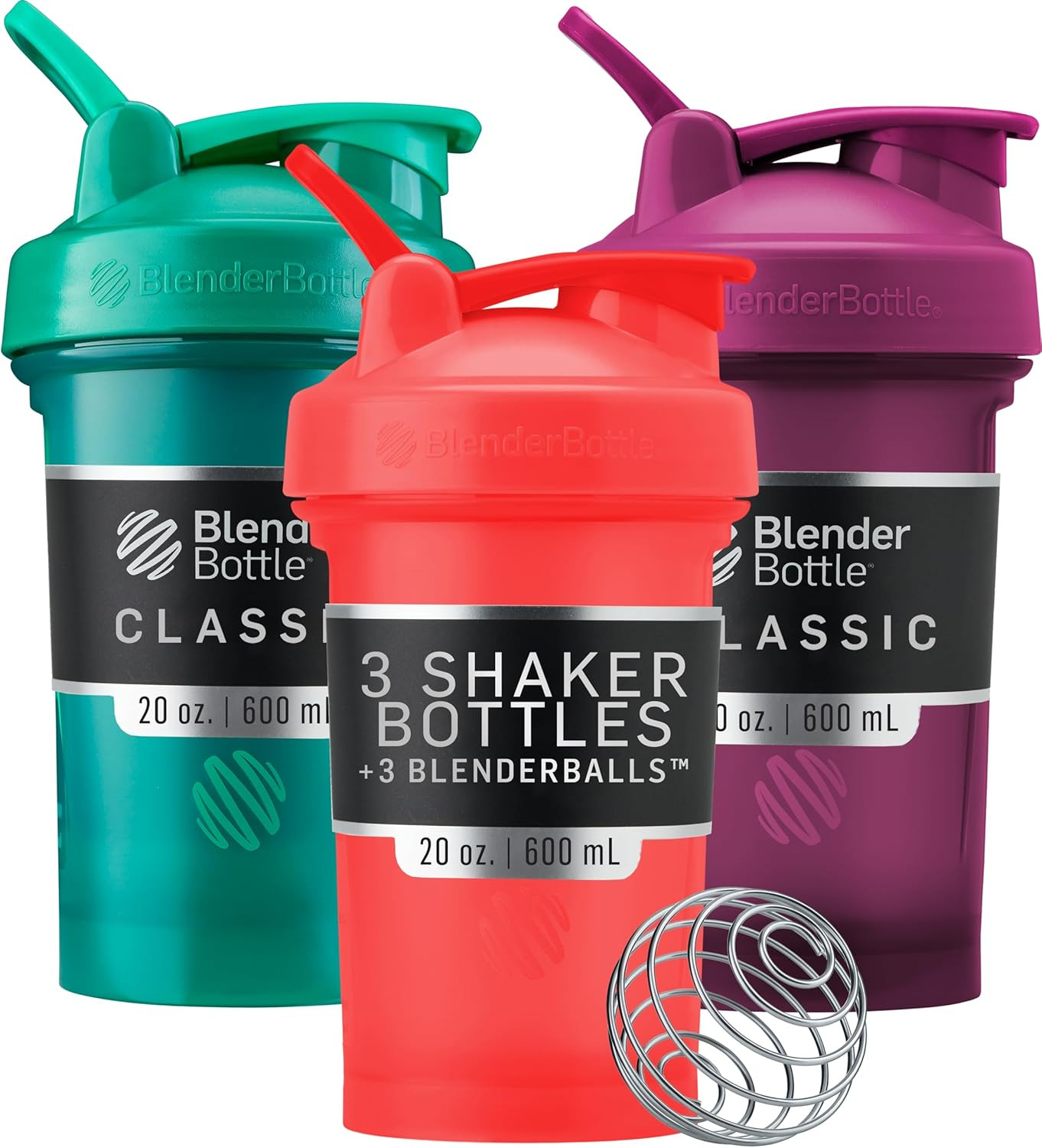 Blenderbottle Classic V2 Shaker Bottle Perfect for Protein Shakes and Pre Workou