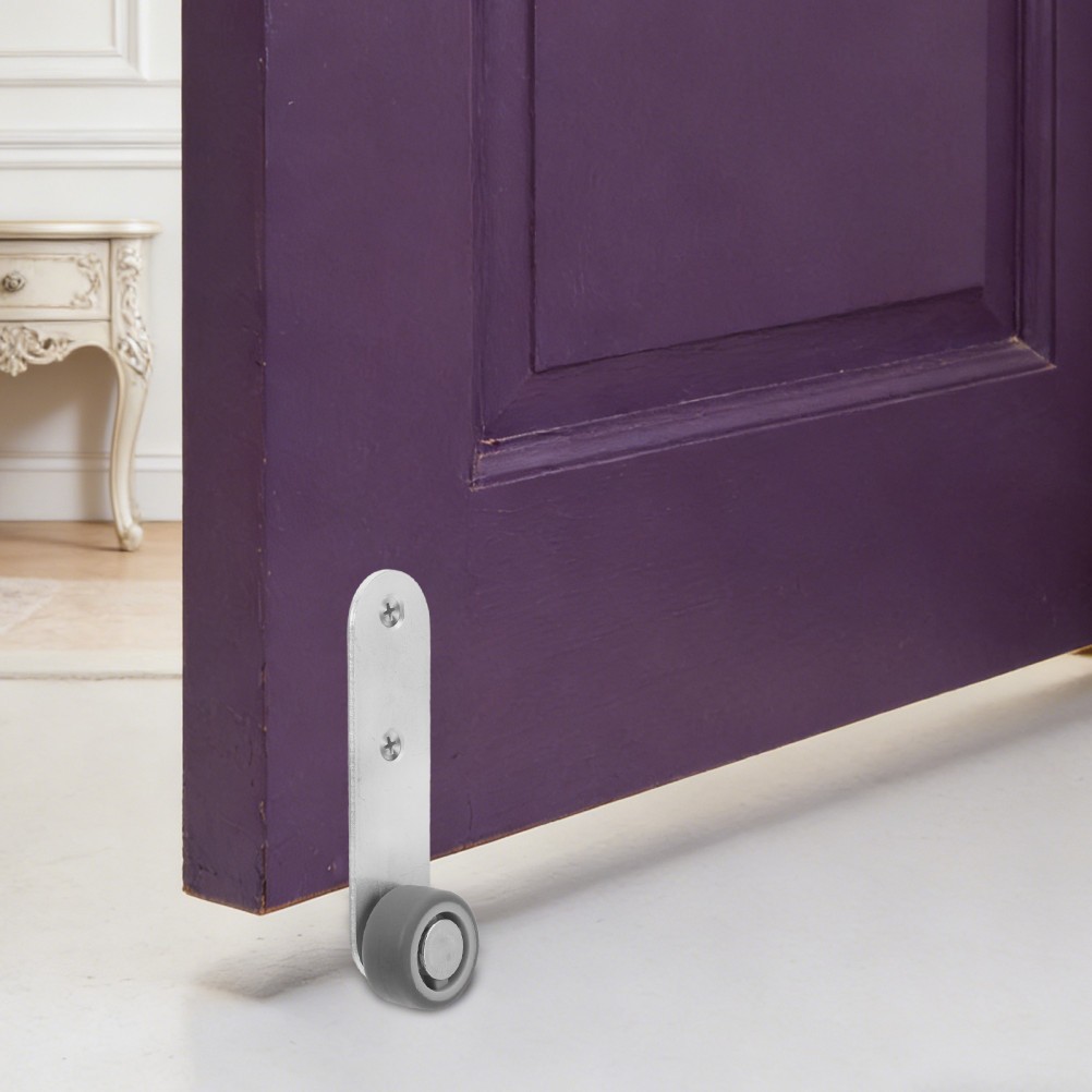 6 Pcs Wardrobe Door Roller Wheels Sliding Upper Guide Heavy Support