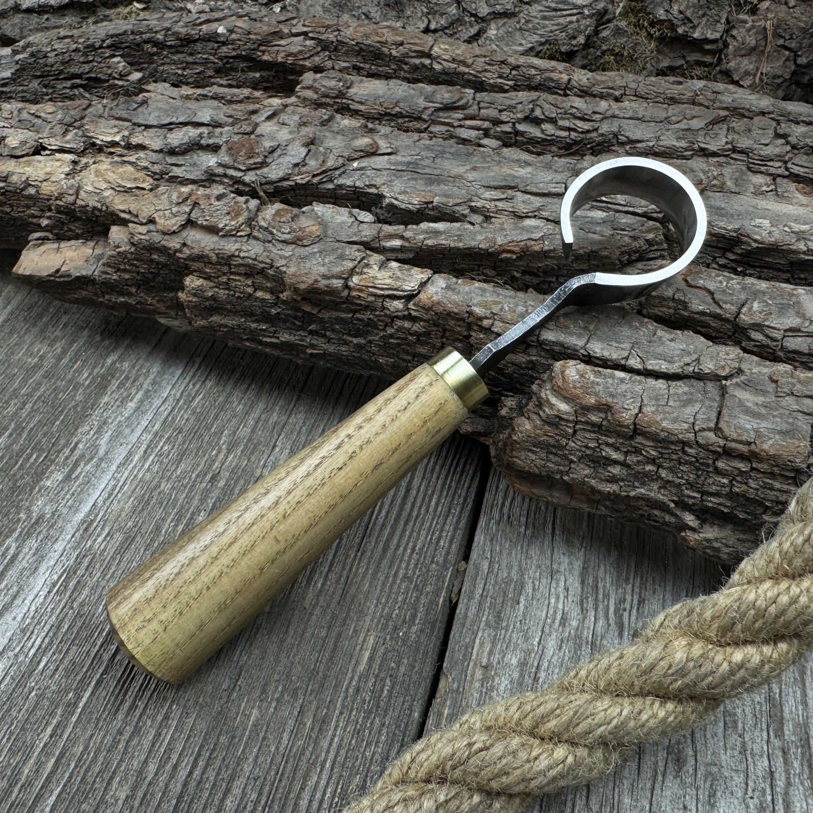 Spoon Carving Scorp Knife. Razor Sharp Blade. Wood Carving Tool for Beginners.