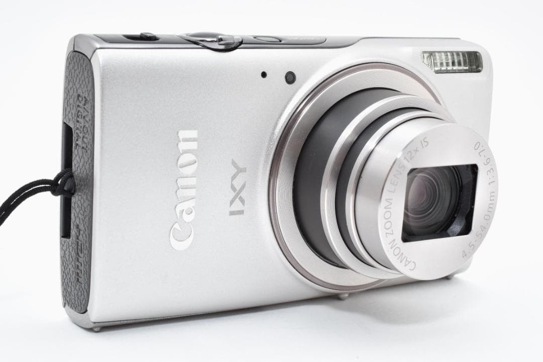 Canon IXY 650 Silver Compact Digital Camera Tested with Battery and Charger