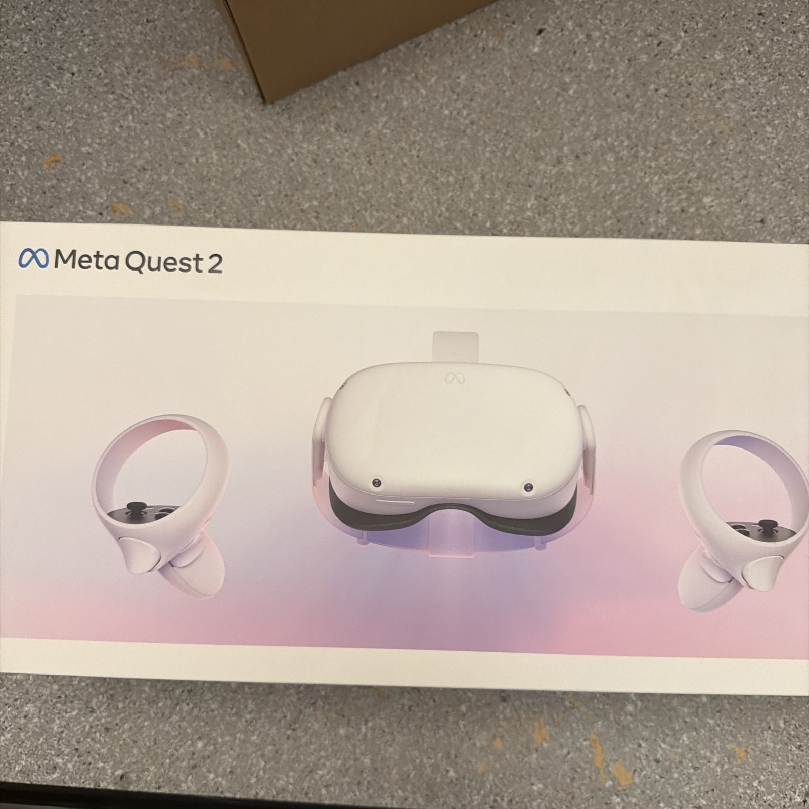 Meta Oculus Quest 2 128GB VR Headset - White With Case Included No Charger