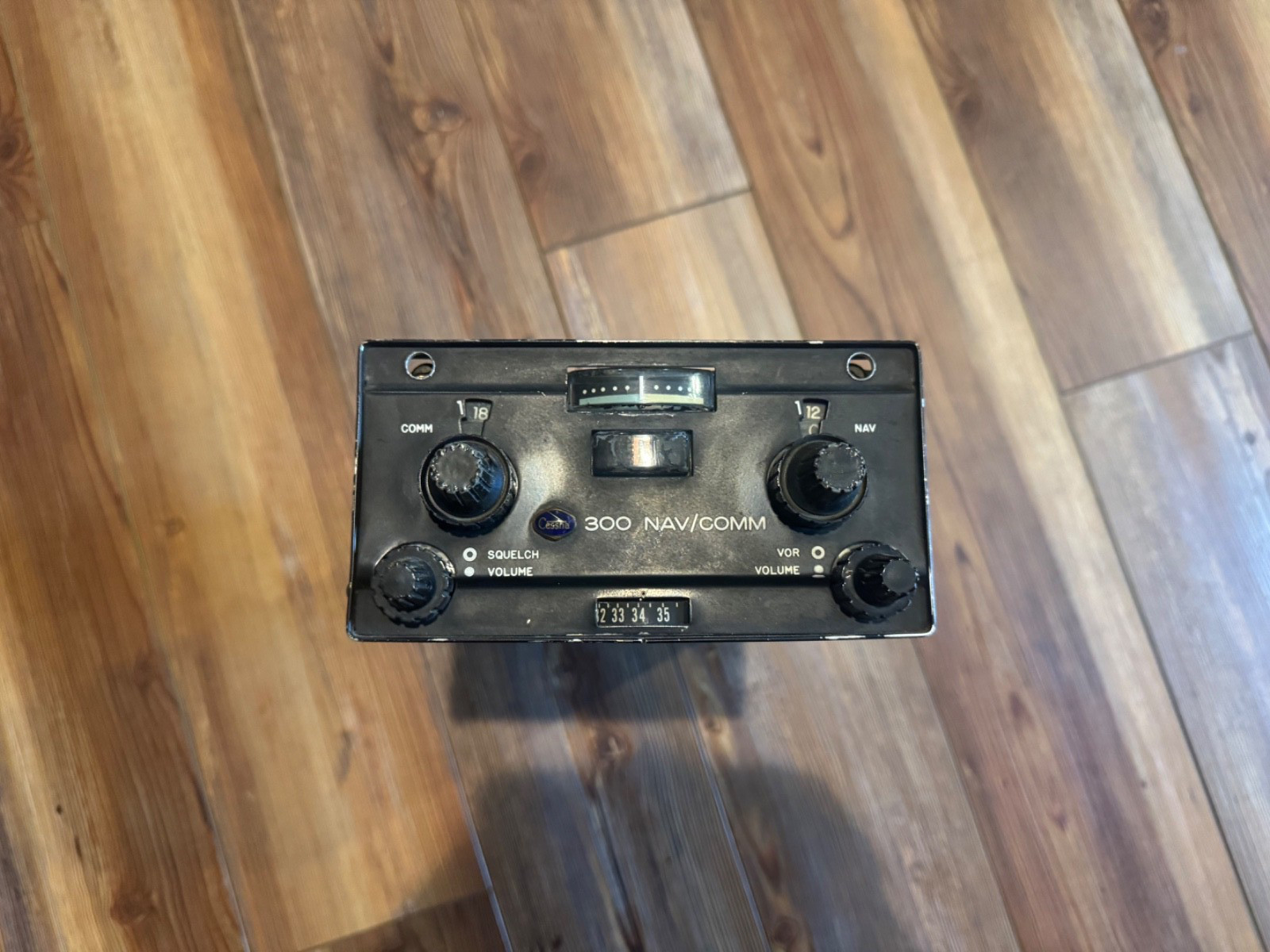 CESSNA 300 NAV/COM (360-Channel) CC-304A Receiver REC Transmitter 37600-1114{GH}