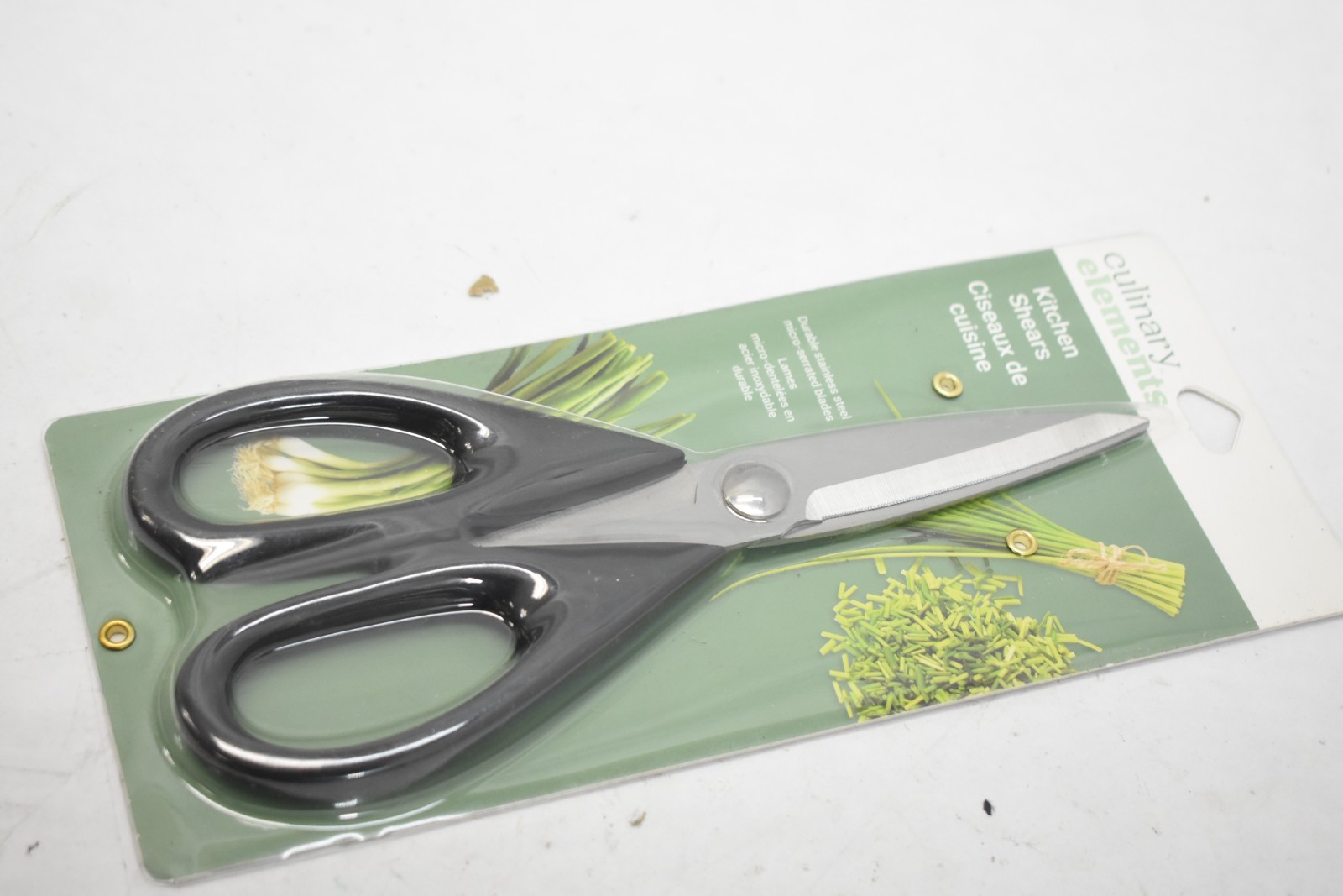 Culinary Elements Kitchen Shears 8.5" Micro Serrated Multi Purpose Scissors