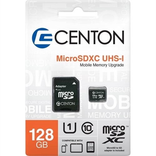 Centon Electronics S1-MSDXU1-128GTA 128gb Micro Sd Uhs-i Taa (s1msdxu1128gta)