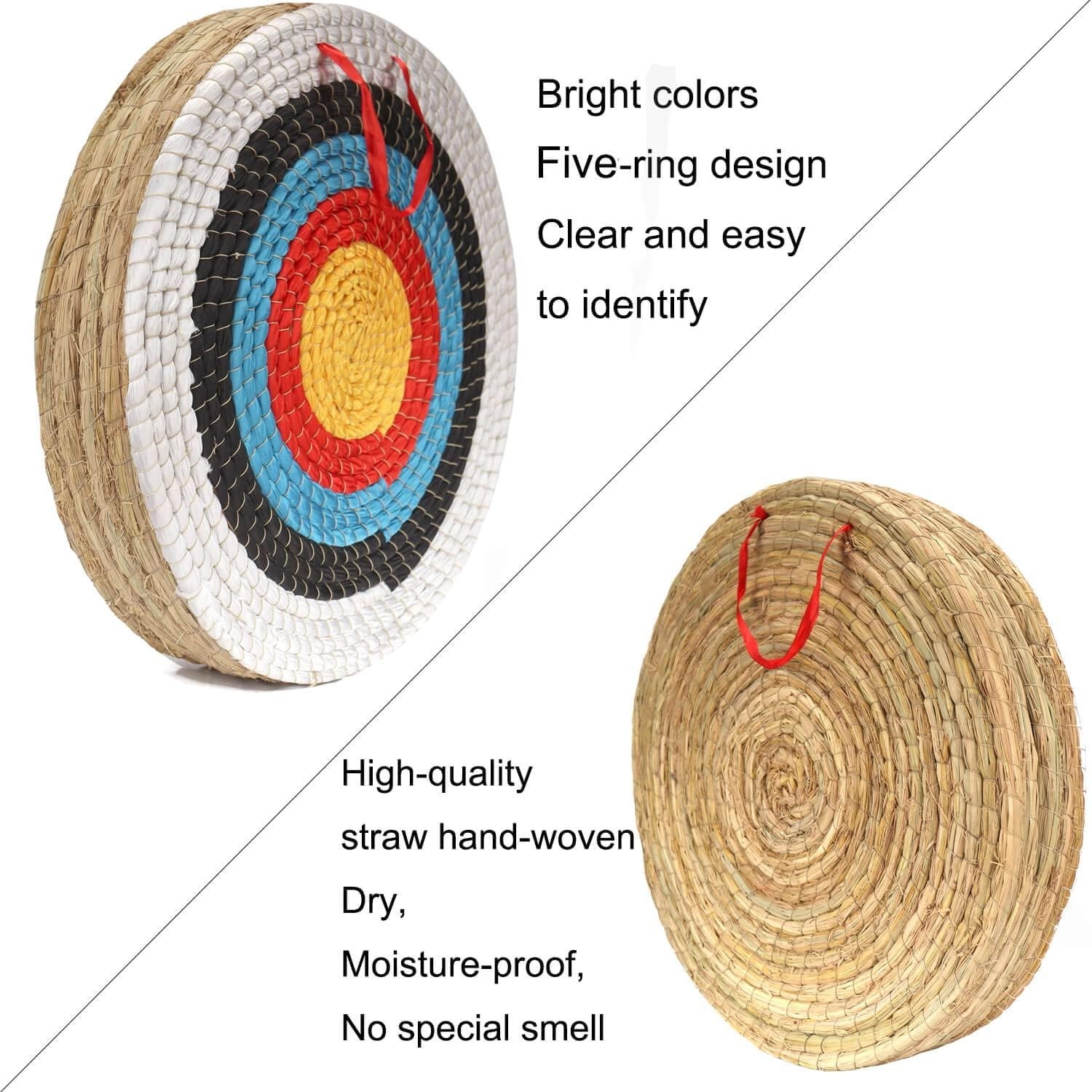 Handmade Straw Archery Target for Shooting Practice