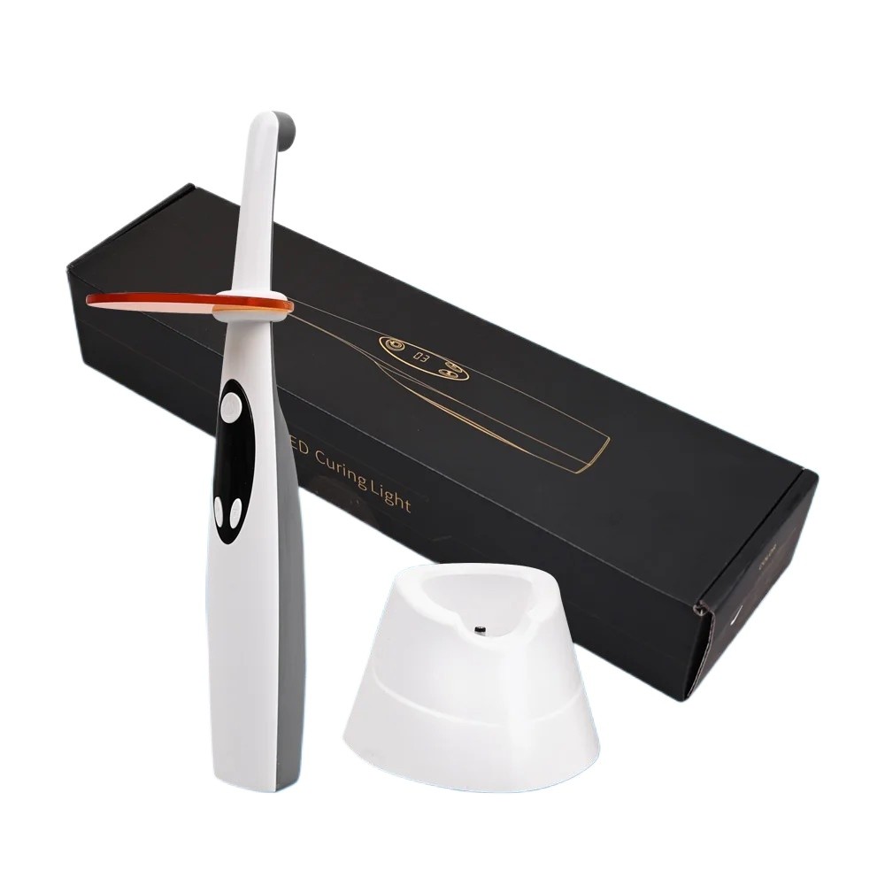 Dental Curing Light Cordless LED 3S Resin Cure Lamp 2200mW/c㎡ Photopolymerize US